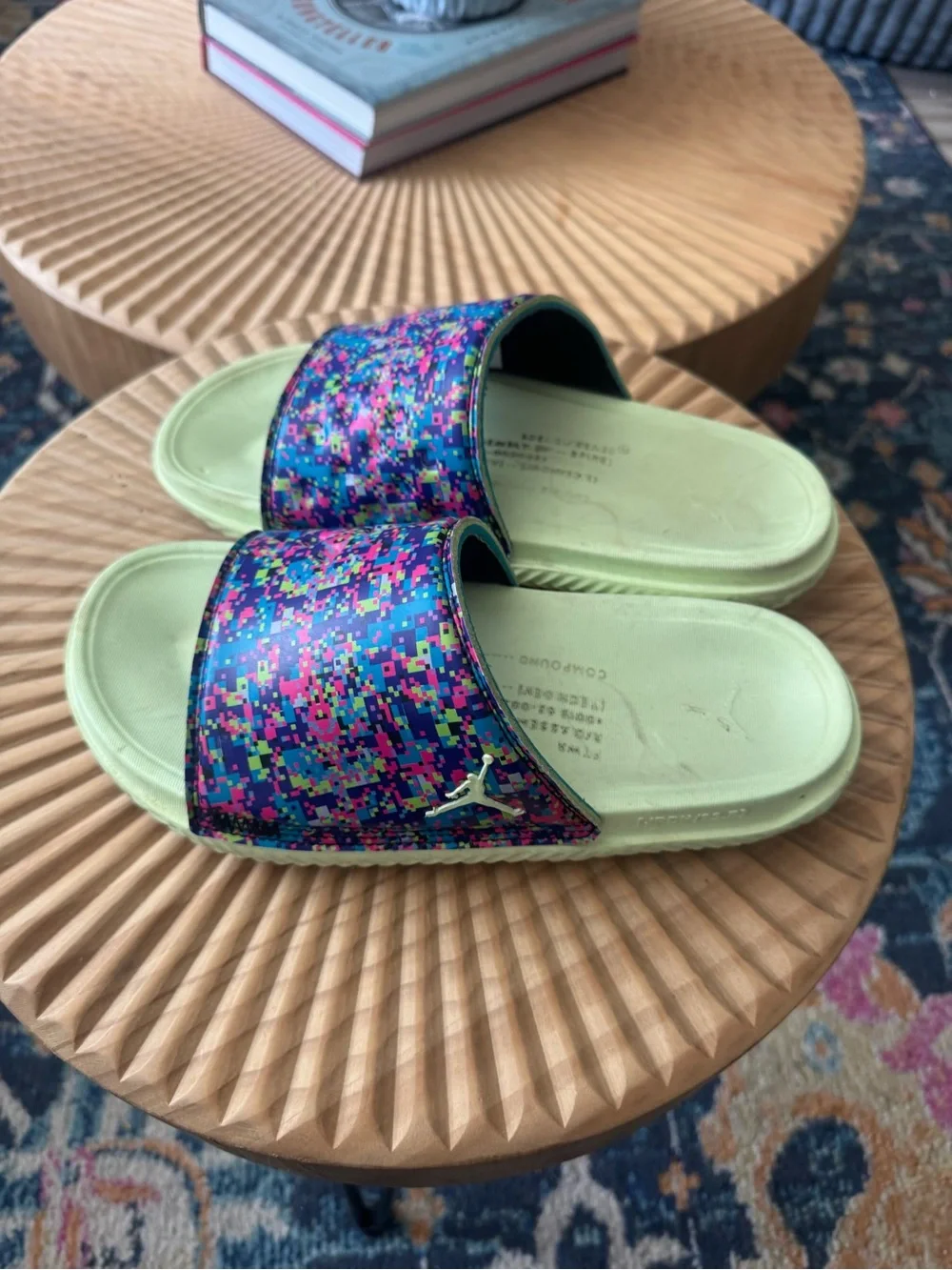Luka Doncic x Jordan Play Slide Multi Glow size 8